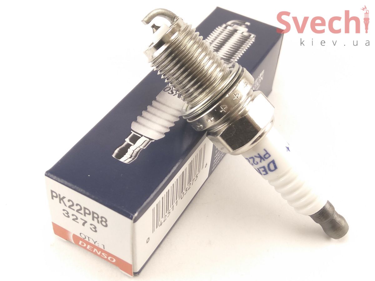 ピュアナス Denso PK22PR8 свічка запалювання Denso Platinum Longlife, купити в