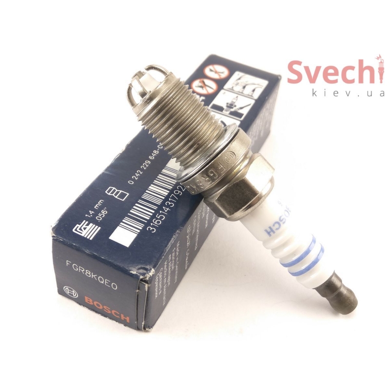 BOSCH Свеча зажигания Никель FGR8KQE0