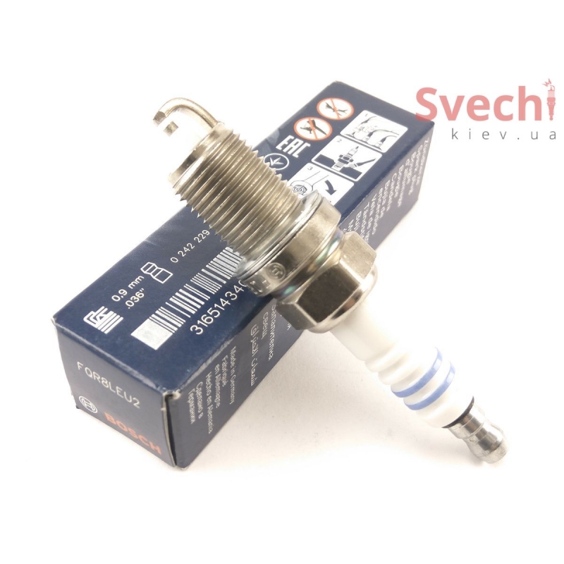 FQR8LEU2 свеча зажигания Bosch Standard Super (0 242 229 699)