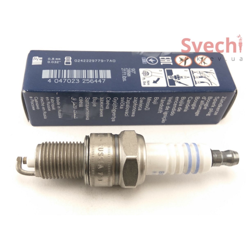 BOSCH Свеча зажигания Никель WR8LC (+34)
