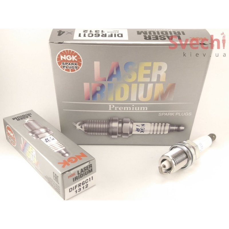 NGK DIFR6C11 свеча зажигания NGK Laser Iridium, купить в Украине